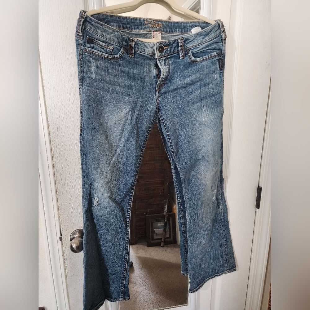 Silver Alex Jeans